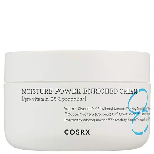 Увлажняющий крем для лица Cosrx Hydrium Moisture Power Enriched Cream с прополисом, 50 мл.
