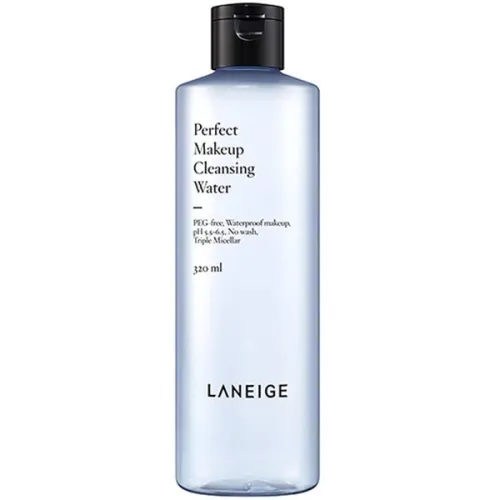 Увлажняющая слабокислотная мицеллярная вода Laneige Perfect Makeup Cleansing Water, 320 мл.