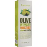 Интенсивно увлажняющая пенка для умывания FarmStay Olive Intensive Moisture Foam Cleanser, 100 мл. - вид 2
