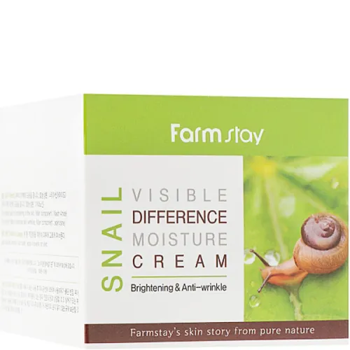 Увлажняющий крем для лица FarmStay Snail Visible Difference Moisture Cream, 100 мл. - вид 2