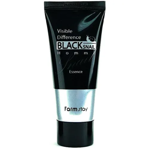 Есенція для обличчя FarmStay Visible Difference Homme Black Snail Essence з муцином чорного равлика, 40 мл.