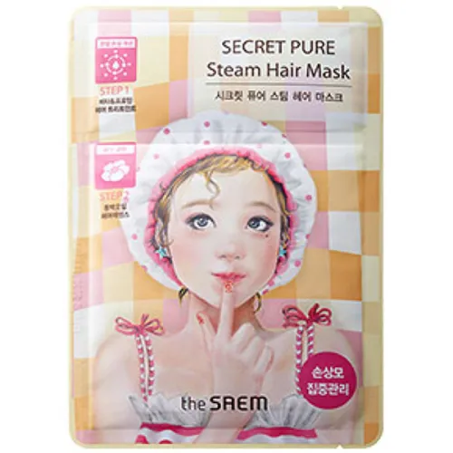 Відновлювальна парова маска для волосся The Saem Secret Pure Steam Hair Mask, 20 г.