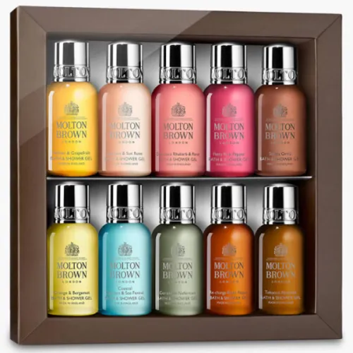 Набор гелей для душа и ванны Molton Brown Discovery Bathing Travel Collection, 10 шт. x 30 мл.