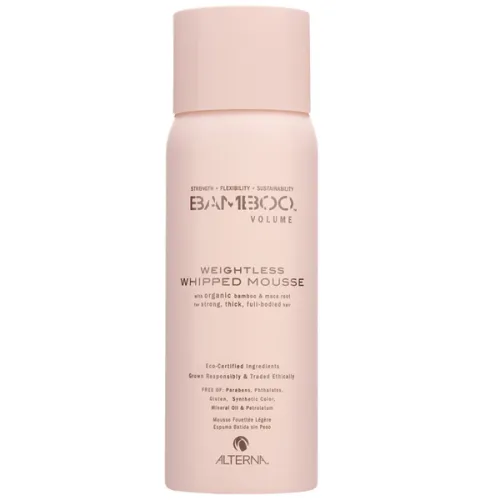 Мусс для придания волосам объема Alterna Bamboo Volume Weightless Whipped Mousse, 170 мл.