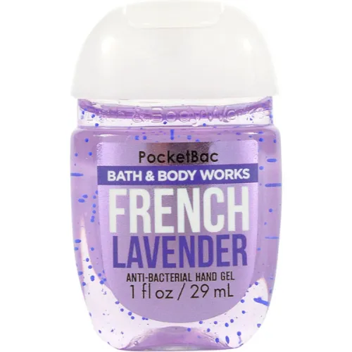 Антибактеріальний гель для рук «лаванда та нектарин» Bath and Body Works French Lavender, 29 мл.
