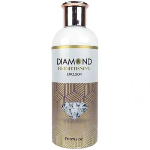 Відбілююча емульсія для обличчя «діамантове сяйво» FarmStay Diamond Brightening Emulsion, 350 мл.