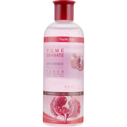 Освежающий тонер для лица FarmStay Pomegranate Visible Difference Moisture Toner с экстрактом граната, 350 мл.