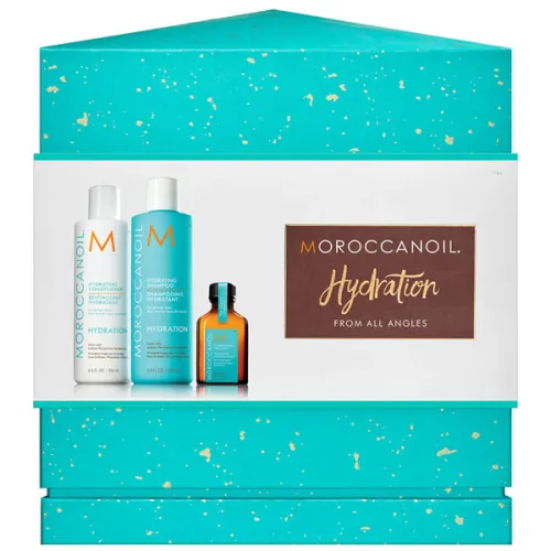 Подарочный набор для увлажнения волос Moroccanoil Hydration From All Angles Gift Set