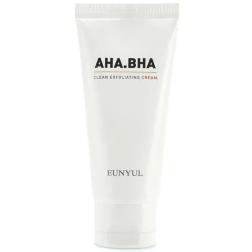 Обновляющий крем для лица Eunyul AHA BHA Clean Exfoliating Cream с AHA и BHA кислотами, 50 мл.