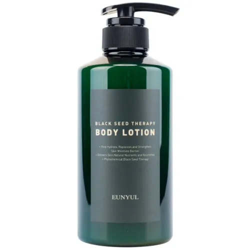 Лосьйон для тіла Eunyul Black Seed Therapy Body Lotion з олією чорного кмину, 500 мл.