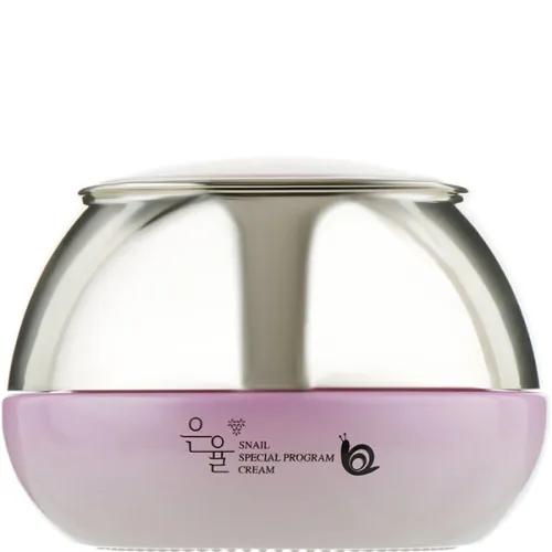 Крем для разглаживания морщин Eunyul Snail Special Program Snail Cream Anti-Wrinkle с улиточным муцином, 50 мл.
