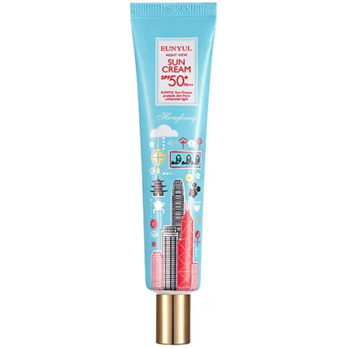 Сонцезахисний крем для обличчя «Гонконг» Eunyul Night View Sun Cream SPF50+ PA+++, 40 мл.