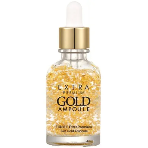 Восстанавливающая ампульная сыворотка Eunyul Extra Premium Gold Ampoule с золотом, 30 мл.