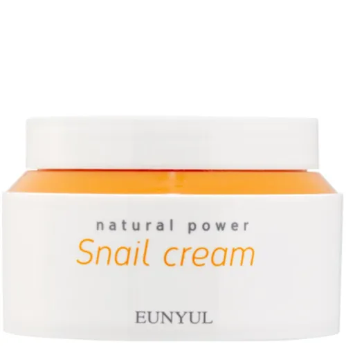 Крем для лица против морщин Eunyul Natural Power Snail Cream с улиточным муцином, 100 мл.