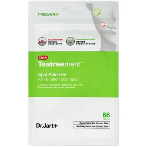 Патчі проти прищів та постакне Dr.Jart+ Ctrl-A Teatreement Spot Patch Kit