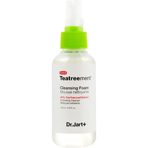 Лікуюча пінка для вмивання Dr.Jart+ Ctrl-A Teatreement Cleansing Foam з екстрактом чайного дерева, 120 мл.