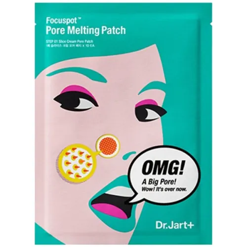 Набір патчів та сироваток для чищення та звуження пор Dr.Jart+ Focuspot Pore Melting Patch, 10 шт. х 3 г. + 5 шт. х 5 г.