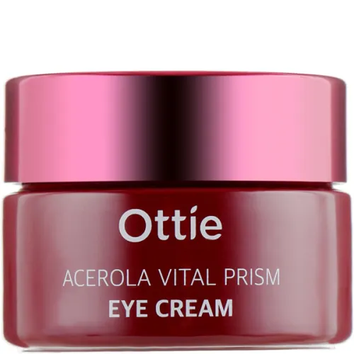 Вітамінний крем для шкіри навколо очей Ottie Acerola Vital Prism Eye Cream з екстрактом ацероли, 30 мл.