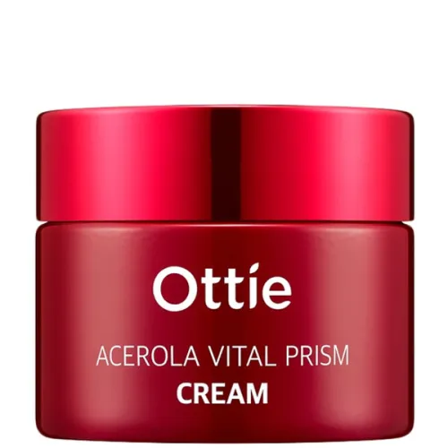 Витаминный крем для лица Ottie Acerola Vital Prism Cream с экстрактом ацеролы, 50 мл.