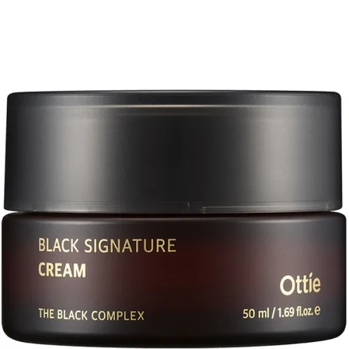 Крем для лица Ottie Black Signature Cream с муцином черной улитки, 50 мл.