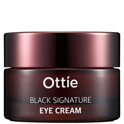 Крем для шкіри навколо очей Ottie Black Signature Eye Cream з муцином чорного равлика, 30 мл.