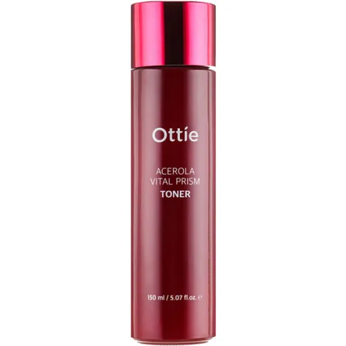 Витаминный тонер для лица Ottie Acerola Vital Prism Toner с экстрактом ацеролы, 150 мл.