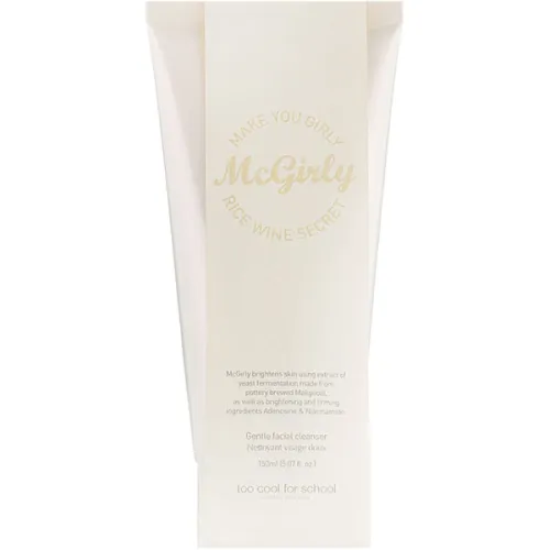 Пенка для умывания лица Too Cool For School Rice Wine Secret McGirly Come Clean с экстрактом риса, 150 мл.