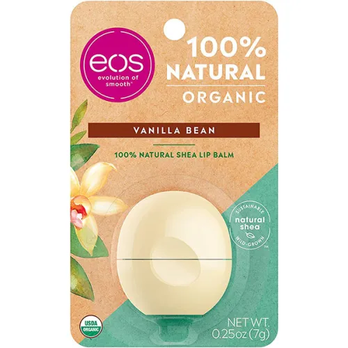 Органічний бальзам для губ «ваніль» EOS Smooth Sphere Lip Balm Vanilla Bean, 7 г.