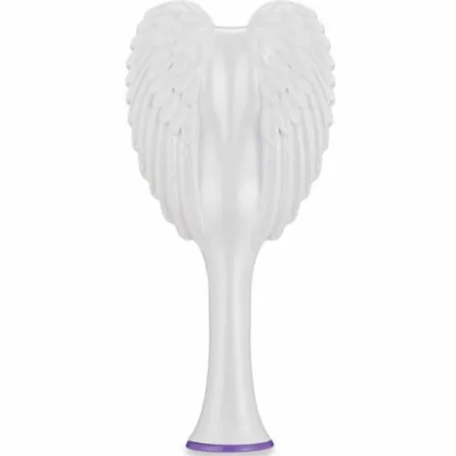 Щітка для волосся «біло-фіолетова» Tangle Angel 2.0 Gloss White
