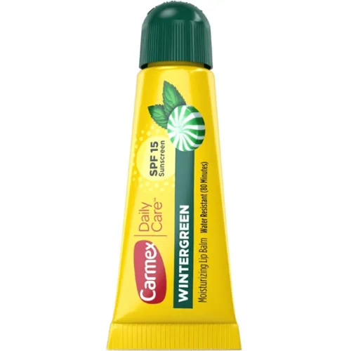 Бальзам для губ «зимова м’ята» Carmex Wintergreen Lip Balm Tube SPF15, 10 г. без уп.