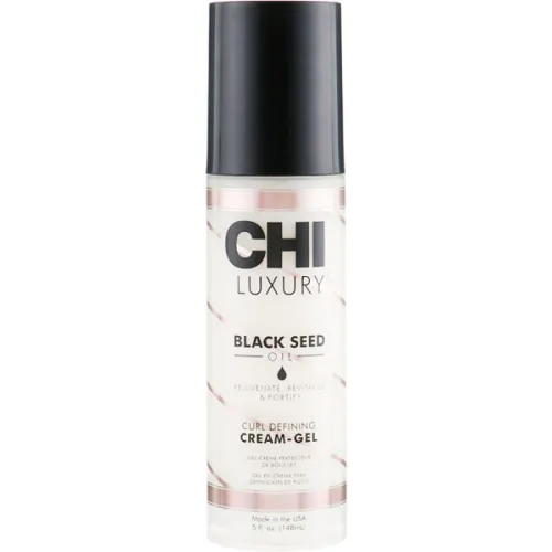 Несмываемый крем для кудрявых волос CHI Luxury Black Seed Oil Curl Defining Cream-Gel с маслом черного тмина, 148 мл.
