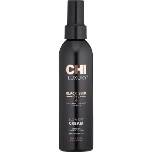 Розгладжуючий крем для волосся CHI Luxury Black Seed Oil Blow Dry Cream з олією чорного кмину, 177 мл.