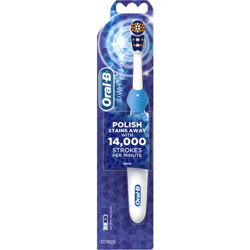 Электрическая зубная щетка Oral-B 3D White Battery Power Electric Toothbrush
