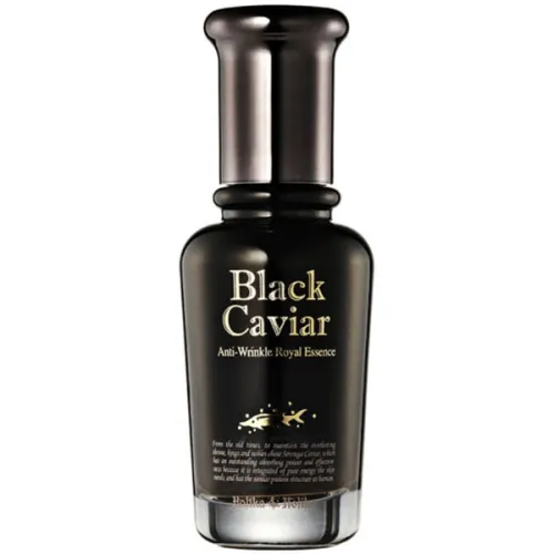 Эссенция от морщин Holika Holika Black Caviar Antiwrinkle Royal Essence с экстрактом черной икры, 45 мл.