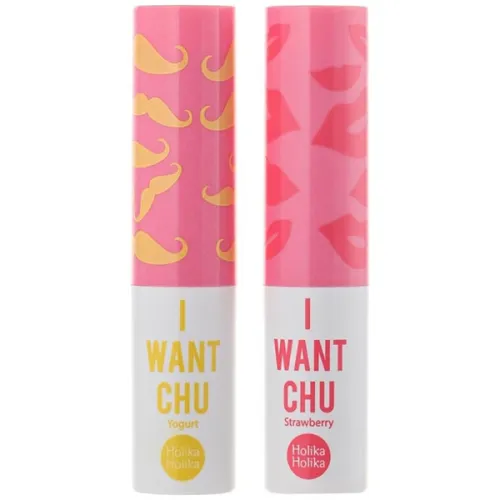Набір бальзамів для губ Holika Holika I Want Chu, 2 шт. х 3.5 г.