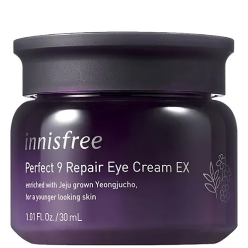 Омолоджувальний крем для зони навколо очей Innisfree Perfect 9 Repair Eye Cream EX, 35 мл.