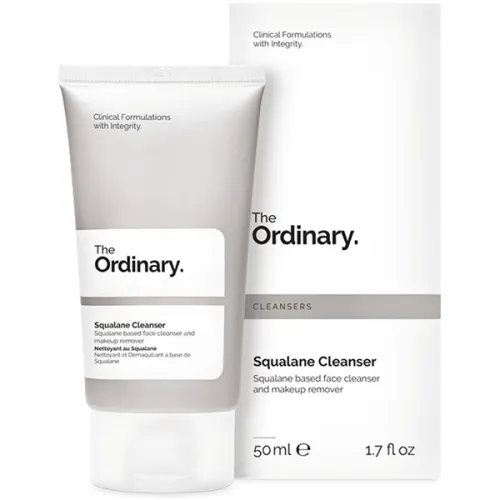 Очищающая и увлажняющая эмульсия The Ordinary Squalane Cleanser со скваланом, 50 мл.