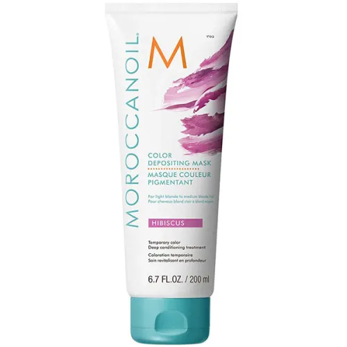 Відтінкова маска для волосся «гібіскус» Moroccanoil Color Depositing Mask Hibiscus, 200 мл.