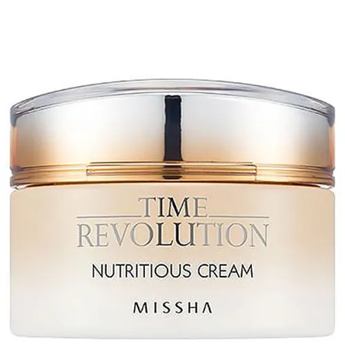 Питательный крем для сухой и тусклой кожи лица Missha Time Revolution Nutritious Cream, 50 мл.