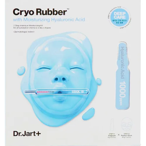 Зволожуюча альгінатна маска Dr.Jart+ Cryo Rubber With Moisturizing Hyaluronic Acid з гіалуроновою кислотою, 44 г.
