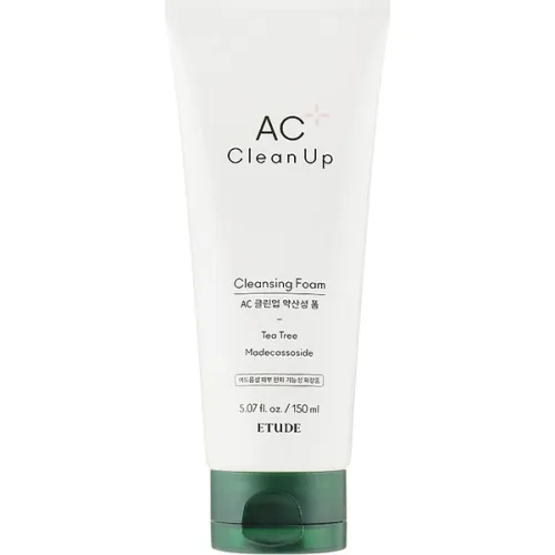 Очищающая пенка для проблемной кожи Etude House AC Clean Up Daily Acne Cleansing Foam, 150 мл.