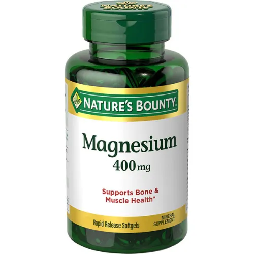 Магний Nature’s Bounty Magnesium 400 mg, 400 мг.