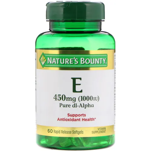 Витамин Е Nature’s Bounty Vitamin E 450 mg, 450 мг.