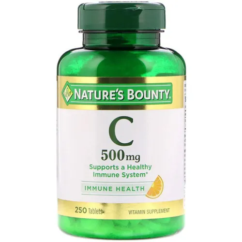 Жевательный витамин Nature’s Bounty Vitamin C with Rose Hips 500 mg С с шиповником, 500 мг.