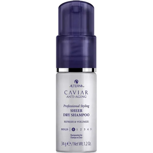 Сухой пудровый шампунь-спрей Alterna Caviar Anti-Aging Professional Styling Sheer Dry Shampoo, 34 г.
