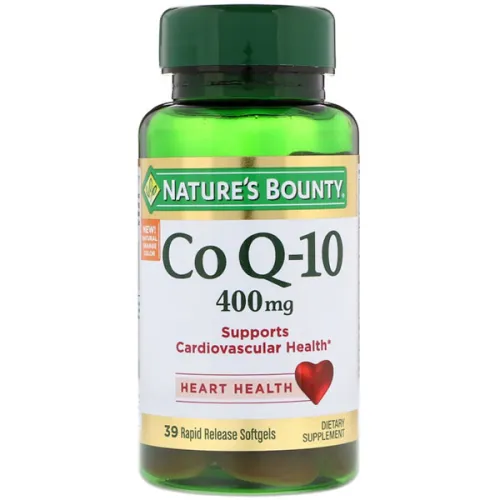 Коэнзим Q-10 Nature’s Bounty Co Q-10 400 mg, 400 мг.