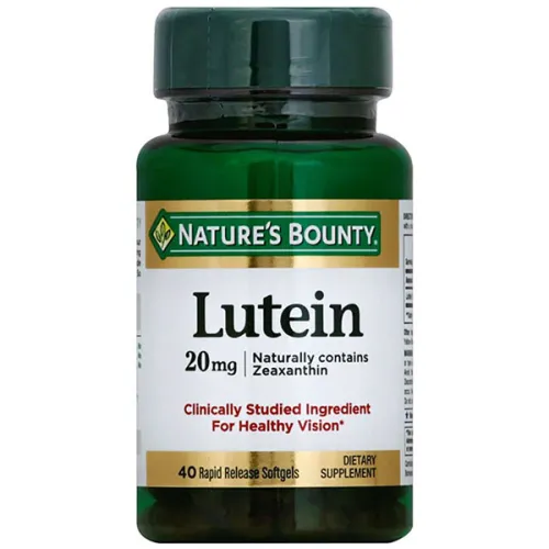Лютеин Nature’s Bounty Lutein 20 mg, 20 мг.
