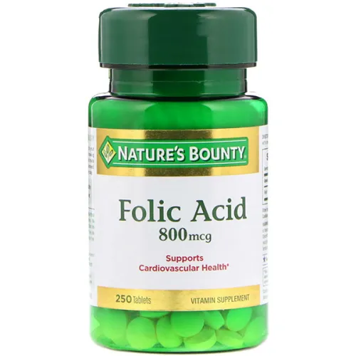 Фолиевая кислота Nature’s Bounty Folic Acid 800 mcg