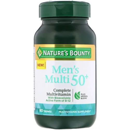Мультивитаминный комплекс для мужчин 50+ Nature’s Bounty Men’s Multi 50+
