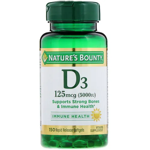 Витамин D3 Nature’s Bounty Vitamin D3 125 mcg